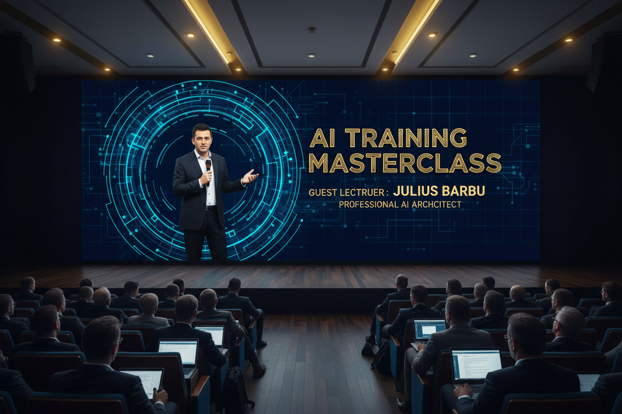 A diverse group learning and applying AI in a facilitated professional session