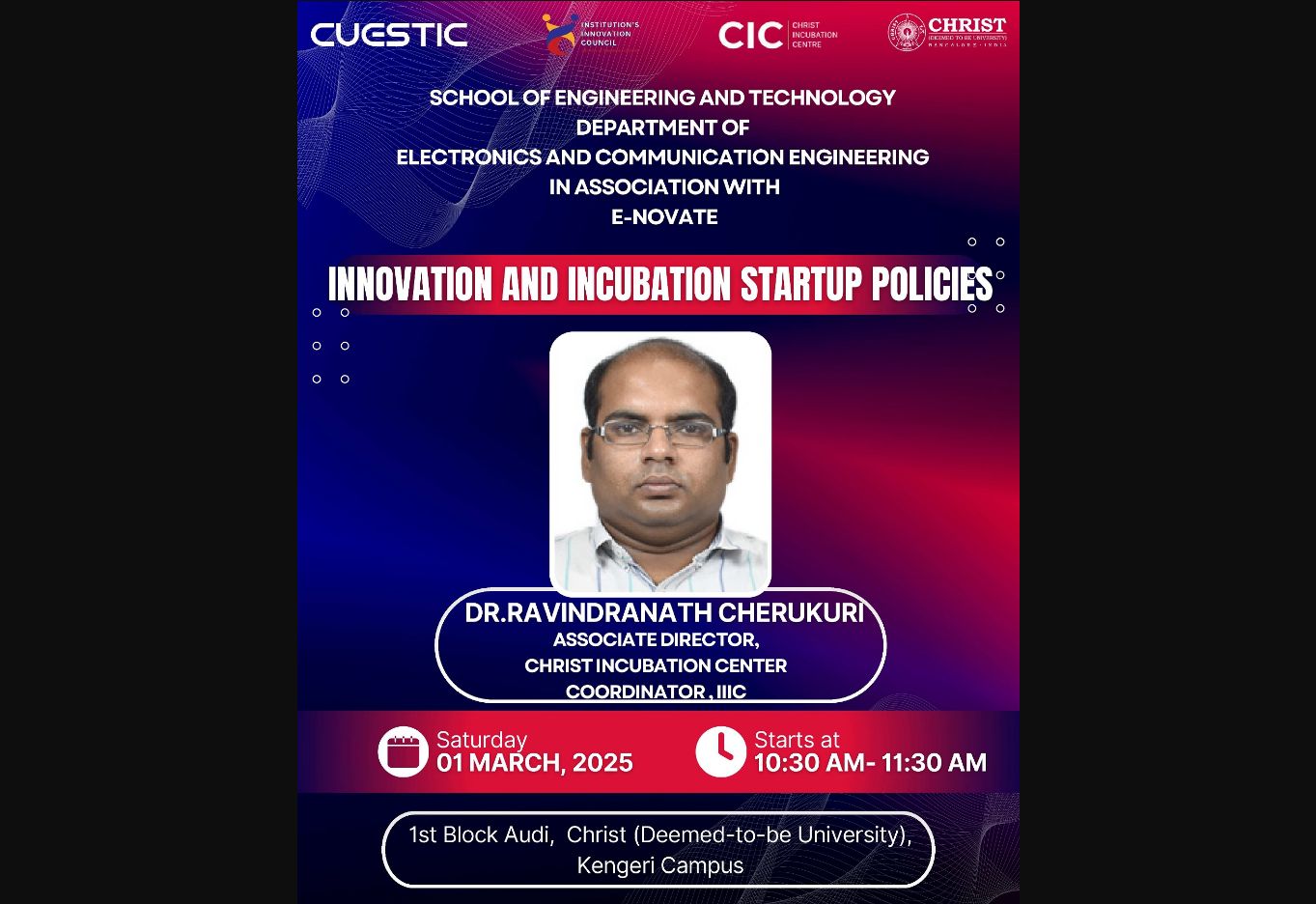 Dr. Ravindranath Cherukuri